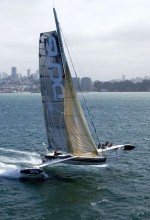 the hydroptere, from the air