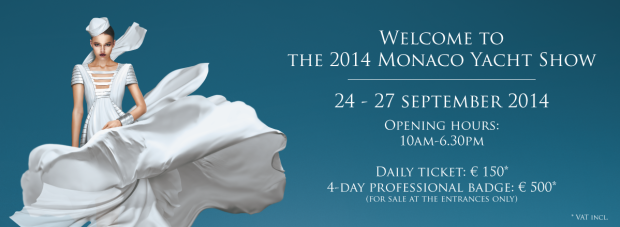 Monaco Yacht Show 2014 Poster