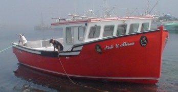 Cape Islander Fishing Boat