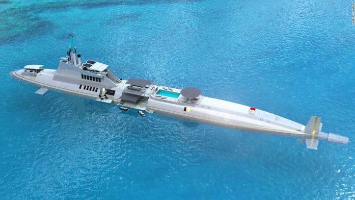 Migaloo Submersible Super Yacht