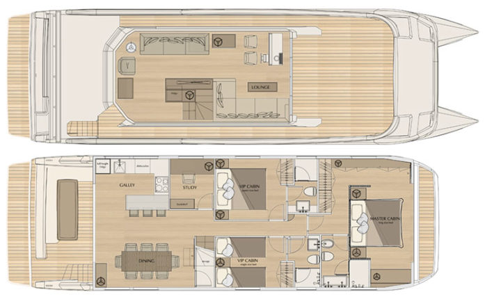 54 Penthouse layout