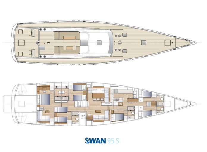 Swan 95S - Layout
