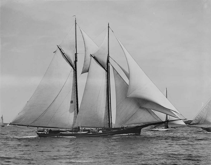 A typical schooner